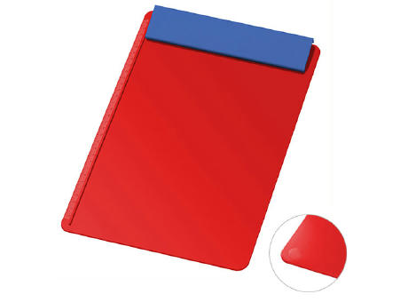 Platte rot, Leiste blau