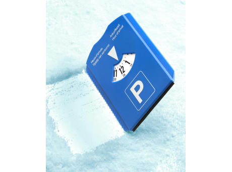 Parkscheibe aus Kunststoff Teddie Werbeartikel