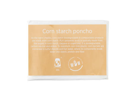 Corn Poncho Regenponcho Werbeartikel