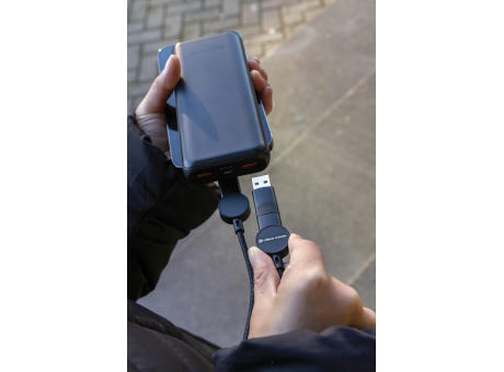 Oakland RCS rKunststoff 1,2m 6-in-1 Fast-Charging 45W Kabel Werbeartikel