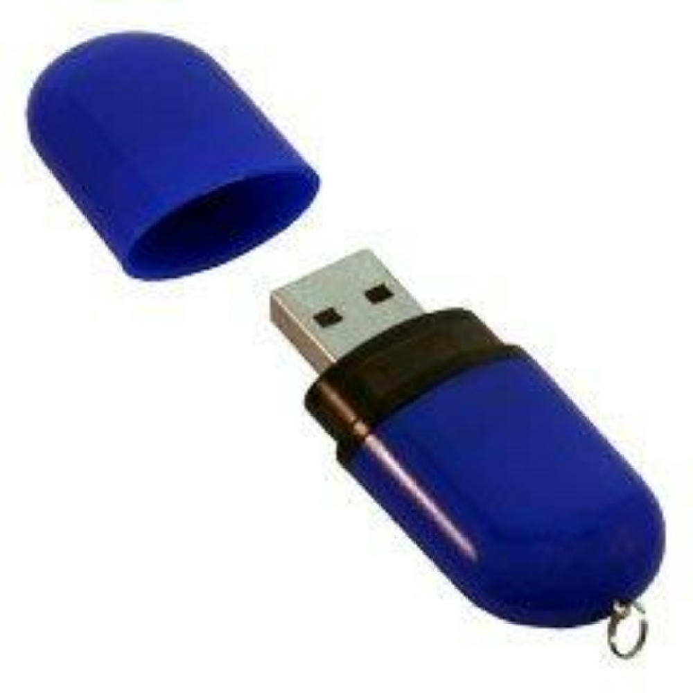 USB-Stick F11 USB 2.0 Flash Disk   1 GB Blau Werbeartikel