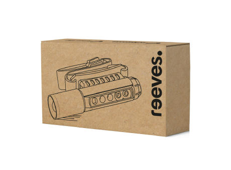 Wiederaufladbare Multifunktions Kopflampe REEVES-SAPPORO Werbeartikel