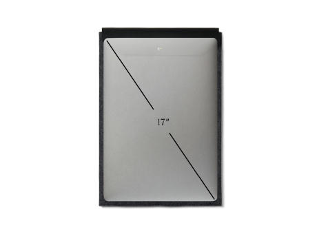 VINGA Albon 17" Laptop-Seeve aus GRS recyceltem Filz bedrucken