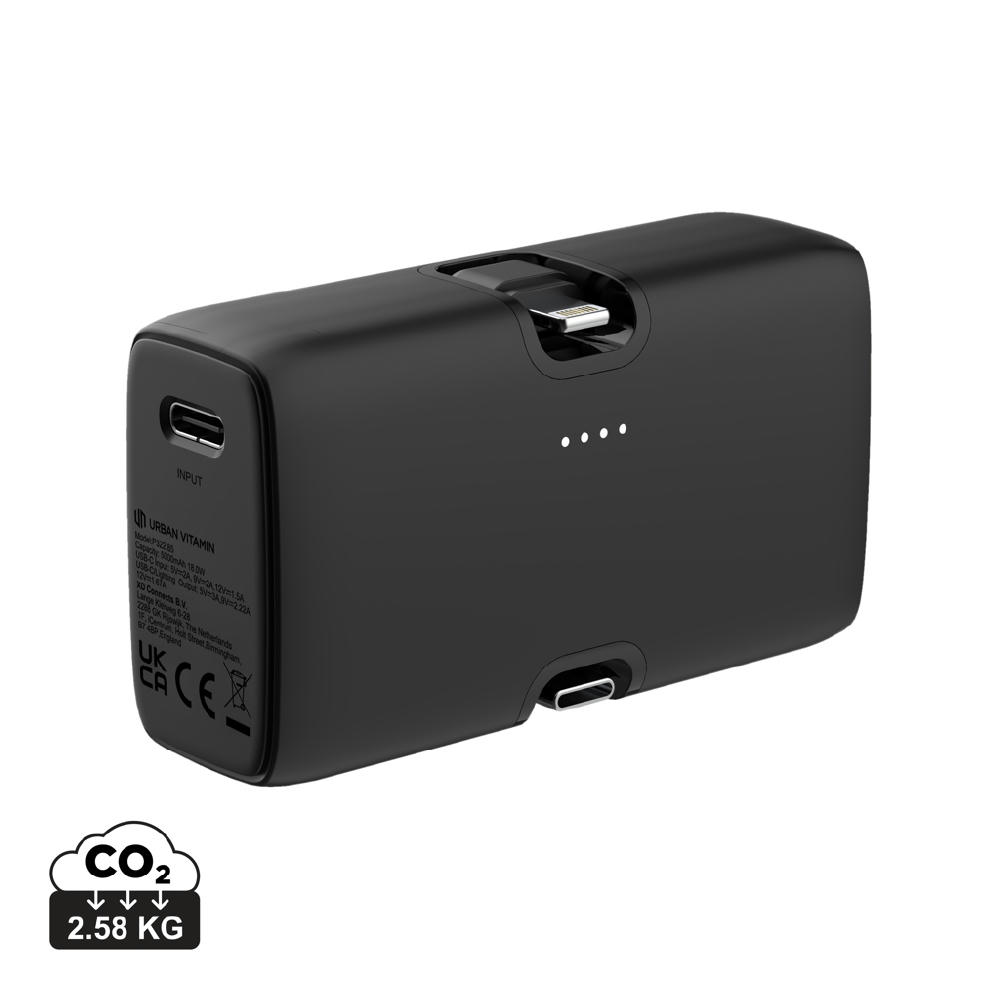 Product image Urban Vitamin Los Angeles 20W Powerbank aus RCS rec. Plastik Werbeartikel