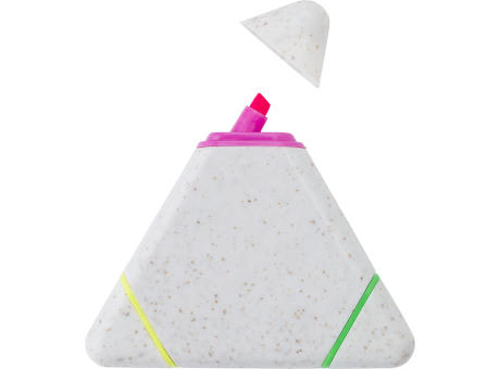 Textmarker aus Weizenstroh Carrie bedrucken