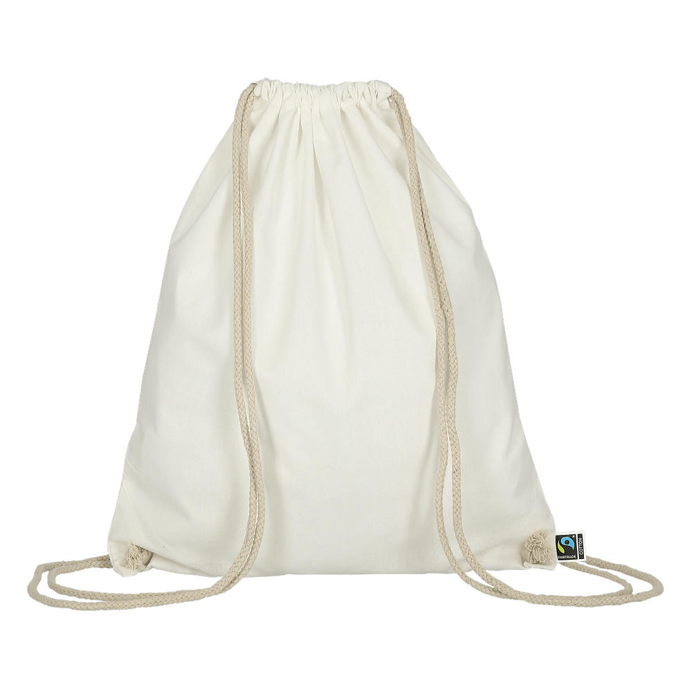 T15021-TEXXILLA Turnbeutel aus Fairtrade-zertifizierter Baumwolle, ca. 140 g/m², ca. 38 x 46 cm Werbeartikel