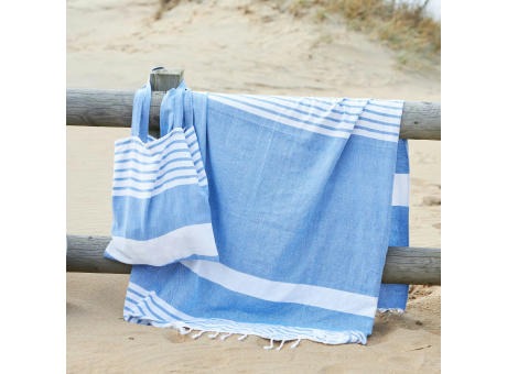 Sagaform Ella Hamam-Handtuch Bio-Baumwolle 145x250cm bedrucken