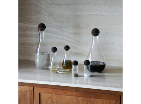 Sagaform Nature Weinkaraffe mit Korkstopfen 2 liter Werbeartikel