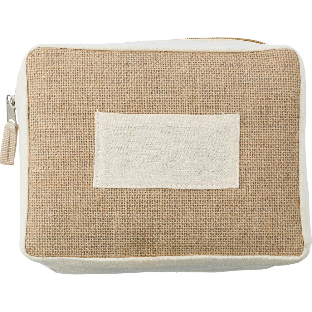 Product image Jute-Kosmetiktasche Julian Werbeartikel