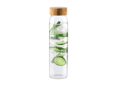 Luma Glass Drinking Bottle 1 L Trinkflasche bedrucken