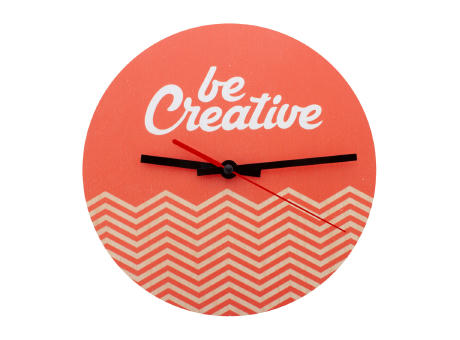 Inidividuelle Wanduhr BeTime Wood D Werbeartikel