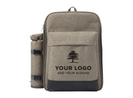 Picknick-Rucksack aus Polyester Allison Werbeartikel