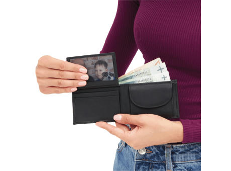 HOLIDAY - Echtleder-Geldbörse Werbeartikel