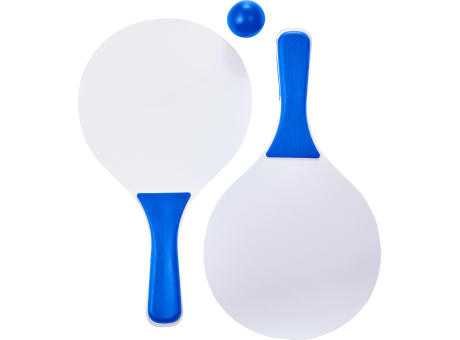 Beachball Tennisspiel aus Holz Eliza Werbeartikel