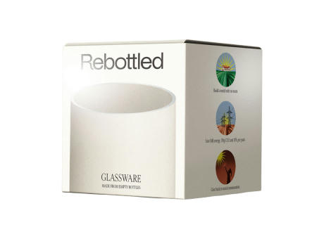 Rebottled® Short Tumbler 250 ml Werbeartikel