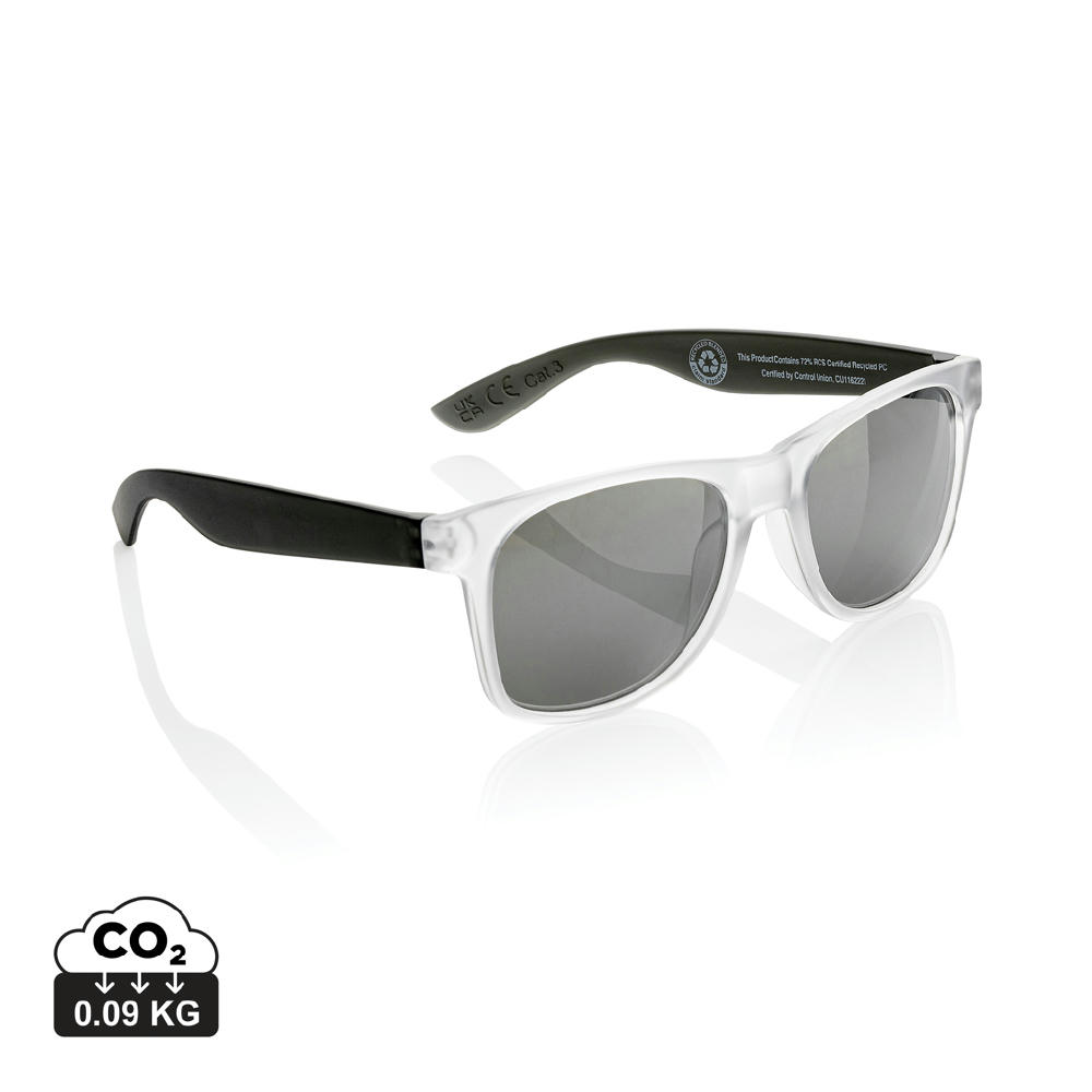 Product image Gleam Sonnenbrille aus RCS rec. PC mit verspiegelten Gläsern Werbeartikel