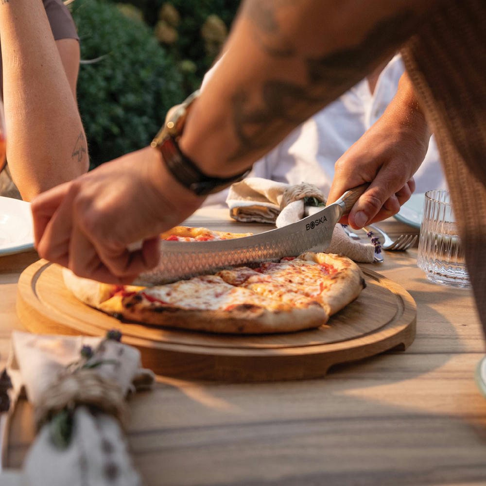 BOSKA Pizza- und Käsemesser Oslo+Nr. 4 Werbeartikel