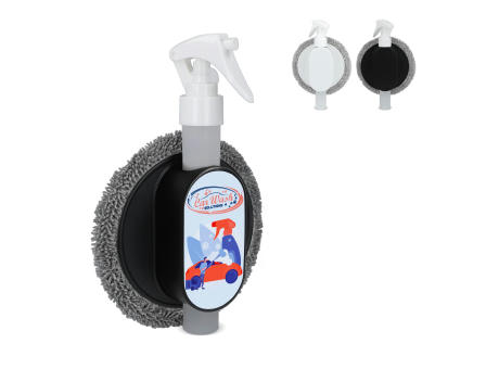 2-in-1-Spray und Reinigungstuch Werbeartikel