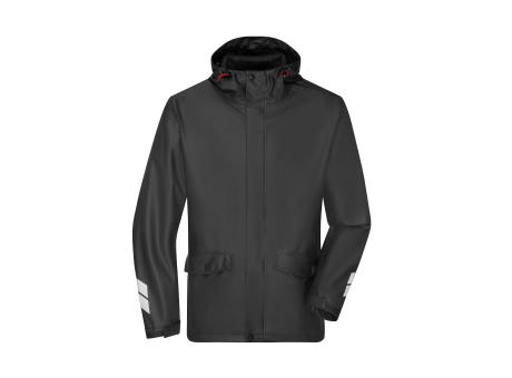 Product image Worker Rain-Jacket - Praktische Unisex Regenjacke zum Überziehen, vielseitig einsetzbar Werbeartikel