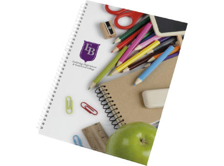 Product image Wiro A4 Notizblock mit Hardcover und Spiralbindung Werbeartikel