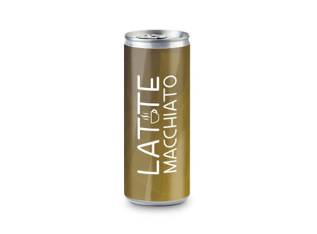 Product image Latte Macchiato, 250 ml - Kleinmengen ab 24 Dosen Werbeartikel