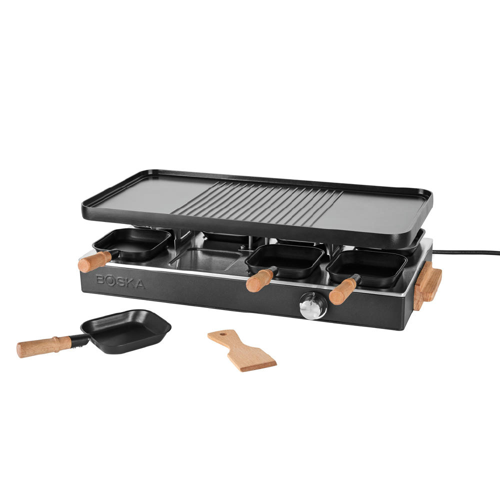 BOSKA Raclette Gourmet Party, 8 Personen (EU Type F) Werbeartikel