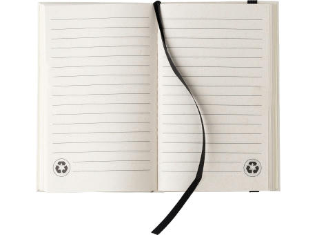 Notizbuch aus recyceltem Milchkarton A6 Bohdi Werbeartikel