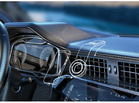 DriveGrip Universal-Magnethalterung aus RCS rec. Kunststoff Werbeartikel