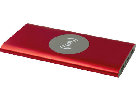 Product image Juice 8000 mAh Typ-C kabellose Powerbank aus recyceltem Aluminium bedrucken