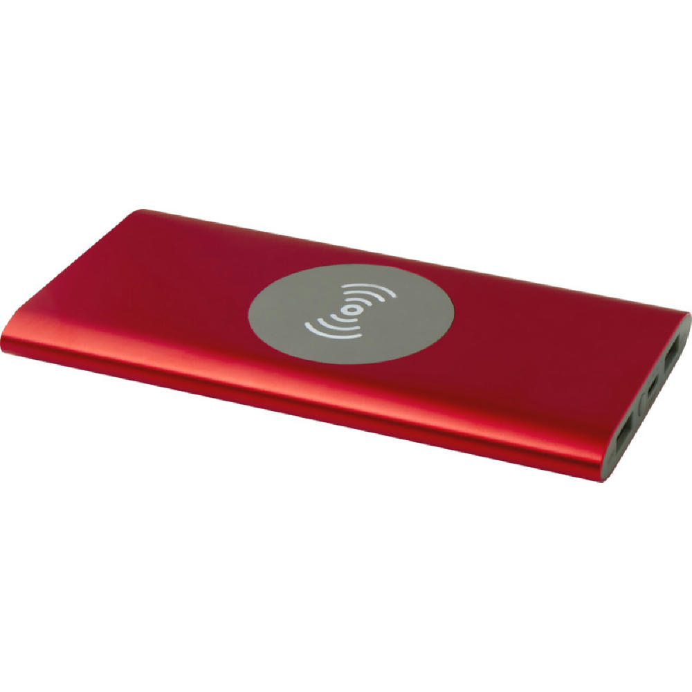Product image Juice 8000 mAh Typ-C kabellose Powerbank aus recyceltem Aluminium Werbeartikel