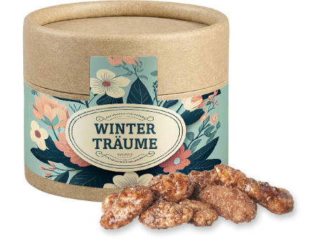 Product image Feuergebrannte Mandeln, ca. 40g, Kraftpapierdose Mini bedrucken