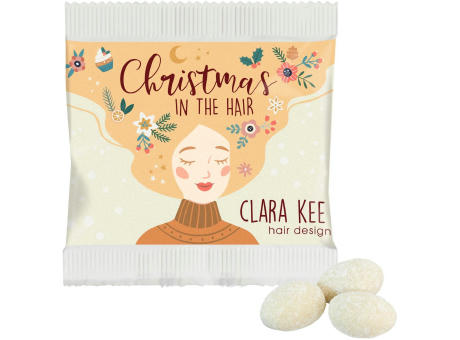 Product image Weihnachtsmandeln im Papiertütchen - Vanille Werbeartikel