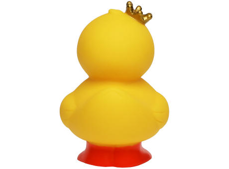 Quietsche-Ente Krone, stehend Werbeartikel