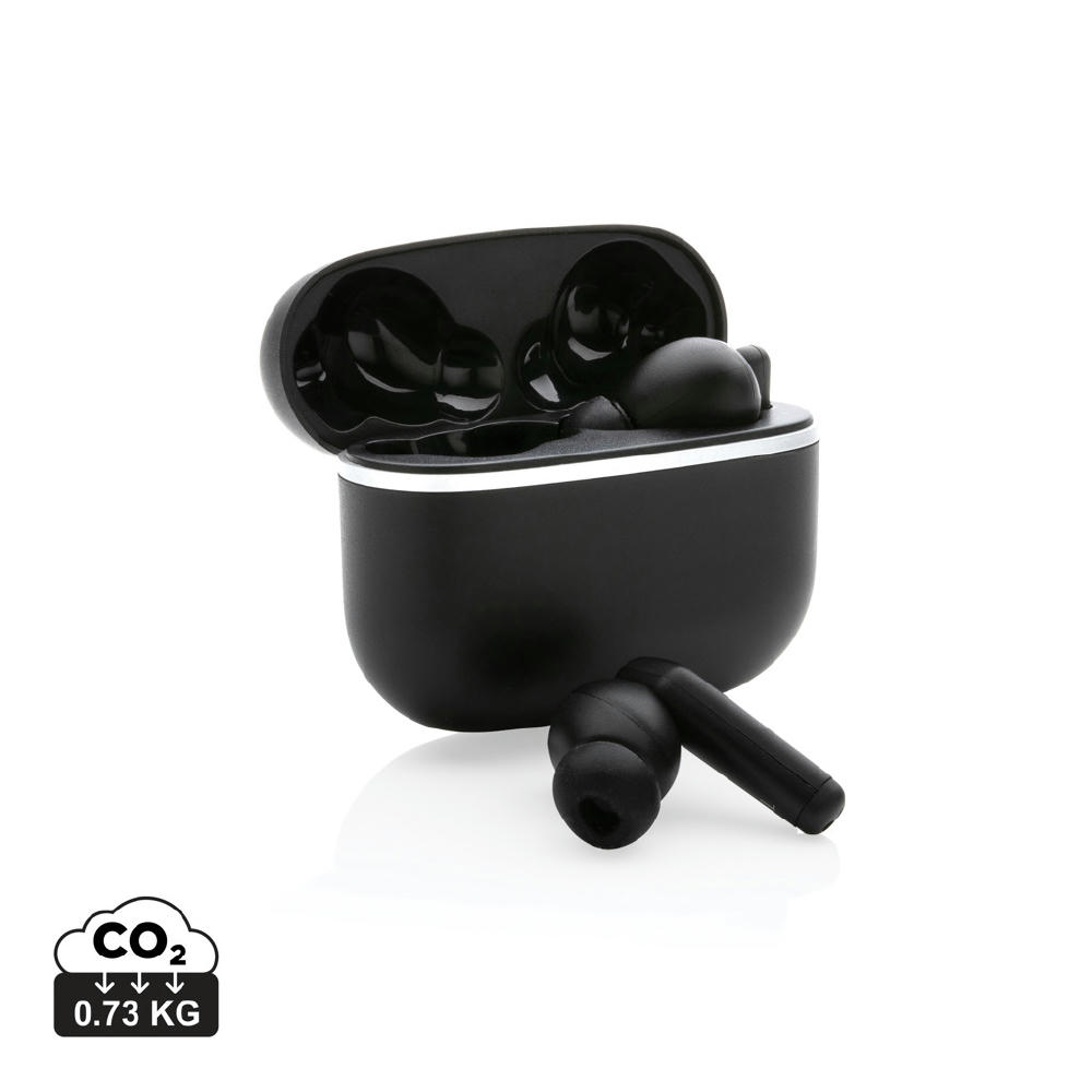 Product image Swiss Peak TWS Ohrhörer 2.0 aus RCS recyceltem Kunststoff Werbeartikel