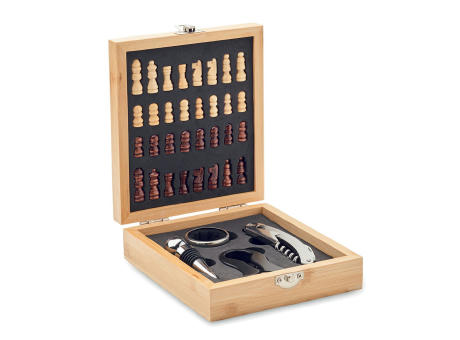 Product image Weinset mit Schachspiel Werbeartikel