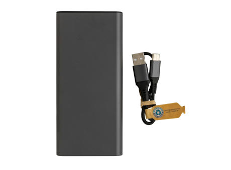 Product image Terra 20.000mAh 20W Powerbank aus RCS recyceltem Aluminium bedrucken