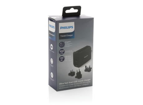 Philips Ultra Fast PD Travel-Charger Werbeartikel