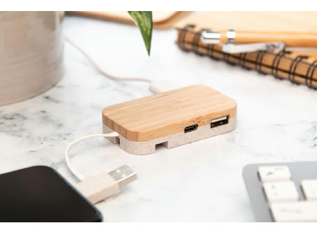 USB Hub Holbaru Werbeartikel