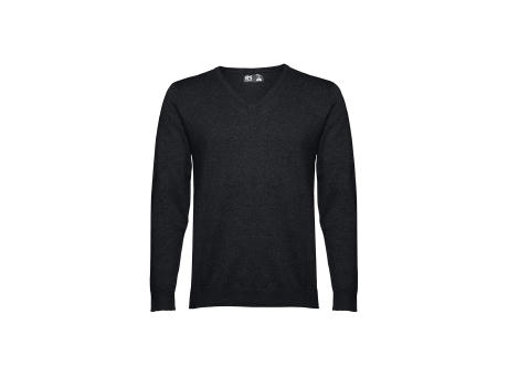 Product image THC MILAN. Herren-Pullover mit V-Ausschnitt aus Baumwolle und Polyamid Werbeartikel