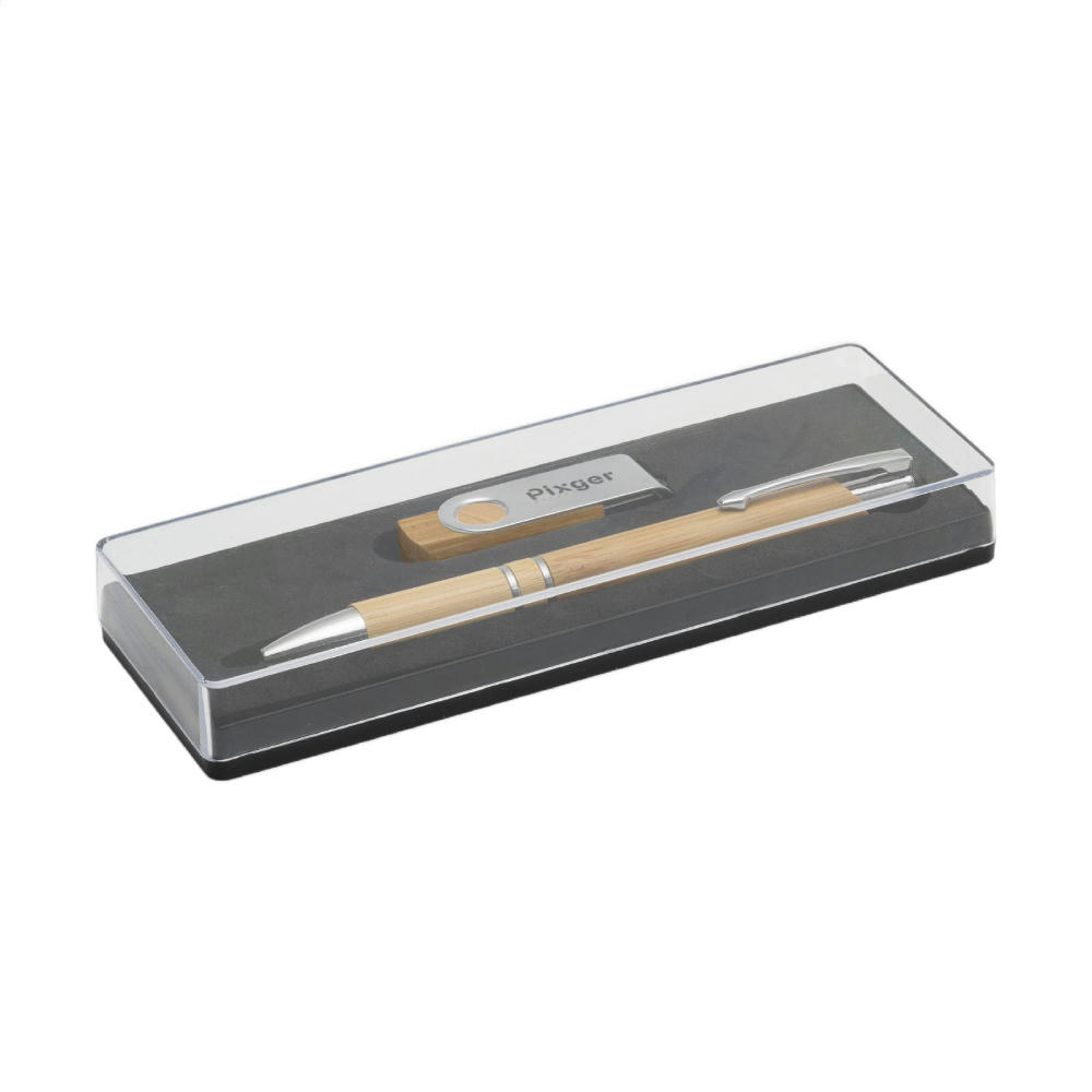Product image Bamboo Connect Giftset 8 GB Werbeartikel