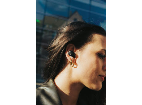 Urban Vitamin Palm Springs ENC Ohrhörer aus RCS rPlastik Werbeartikel