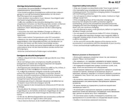 AMBIENT Wireless Charger, Stimmungslicht und Lautsprecher Werbeartikel