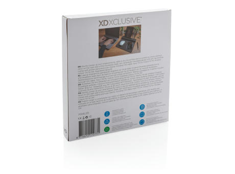 Air Mousepad mit 5W Wireless Charger und USB Werbeartikel