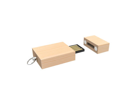 USB Stick Eco Wood, 4 GB  bedrucken