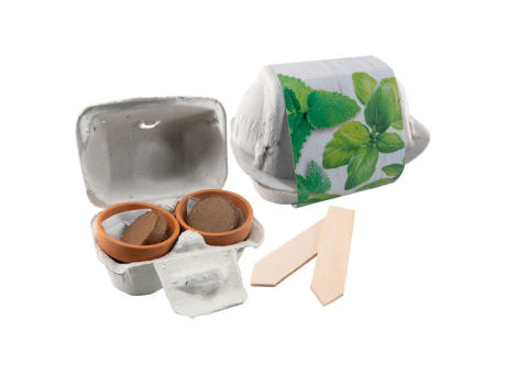 Product image Wachstumsduett Kräuter Werbeartikel