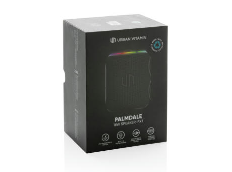 Urban Vitamin Palmdale 16W IPX 7 Speaker aus RCS rPlastik Werbeartikel