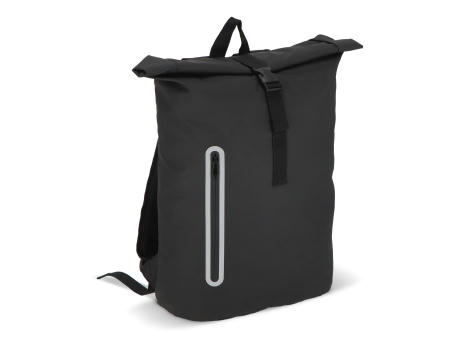 Product image PU-beschichteter R-PET 600D Rolltop-Rucksack 20L Werbeartikel