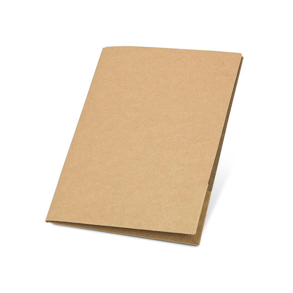 Product image PUZO. Mappe aus 100 % Recyclingpapier A4 (400 g/m²) Werbeartikel