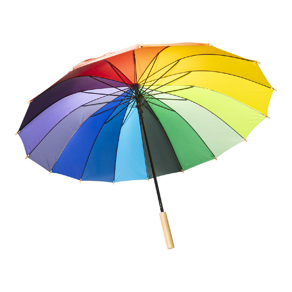 Regenbogen-Schirm Rainjoy Werbeartikel