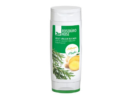 DuoPack Handbalsam Ingwer-Limette + Flüssigseife Rosmarin Ingwer (2 x 50 ml) Werbeartikel